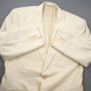 Canali Milano Silk Linen Wool Men Sport Coat Blazer Jacket Italy US 40 / Euro 50